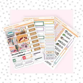 MINI - Live Colorfully Full Mini Kit Bubba Bear Studios MINI - Live Colorfully Stationery