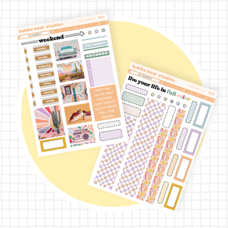 HOBONICHI COUSIN - Live Colorfully Full Hobonichi Cousin Kit Bubba Bear Studios HOBONICHI COUSIN - Live Colorfully Stationery