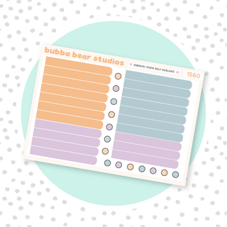 Hobonichi Cousin DAILY - Live Colorfully Bubba Bear Studios Hobonichi Cousin DAILY - Live Colorfully Stationery