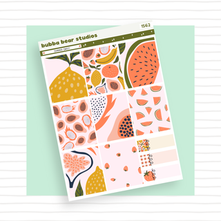 VERTICAL - Summer Sweet VERTICAL Page 1 - Full Boxes Bubba Bear Studios VERTICAL - Summer Sweet Stationery