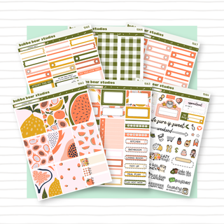 VERTICAL - Summer Sweet VERTICAL Full Kit Bubba Bear Studios VERTICAL - Summer Sweet Stationery