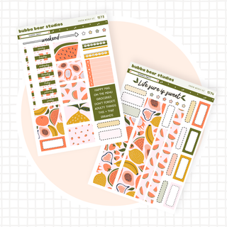 HOBONICHI COUSIN - Summer Sweet Full Hobonichi Cousin Kit Bubba Bear Studios HOBONICHI COUSIN - Summer Sweet Stationery