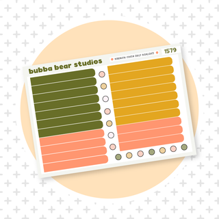 Hobonichi Cousin DAILY - Summer Sweet Bubba Bear Studios Hobonichi Cousin DAILY - Summer Sweet Stationery