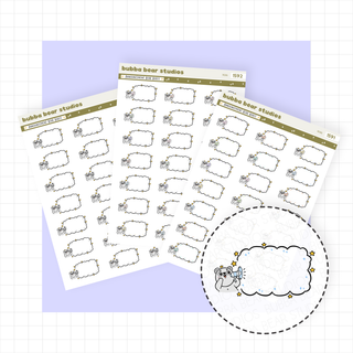 Announcement Bear Boxes Mini Buy All (Set of 3) Bubba Bear Studios Announcement Bear Boxes Stationery