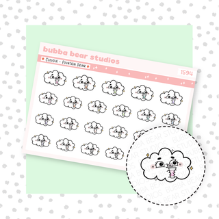 Cloudia - Fountain Drink Bubba Bear Studios Cloudia - Fountain Drink Stationery