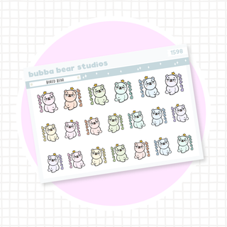 Bored Bear Colorful Bubba Bear Studios Bored Bear Stationery