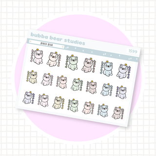 Bored Bear Muted Bubba Bear Studios Bored Bear Stationery