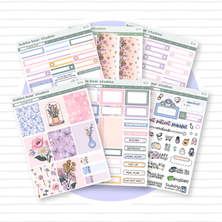 VERTICAL - Fluttering Fields VERTICAL Full Kit Bubba Bear Studios VERTICAL - Fluttering Fields Stationery