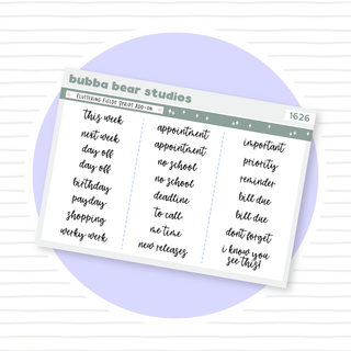 Fluttering Fields Script Add-On Bubba Bear Studios Fluttering Fields Script Add-On Stationery