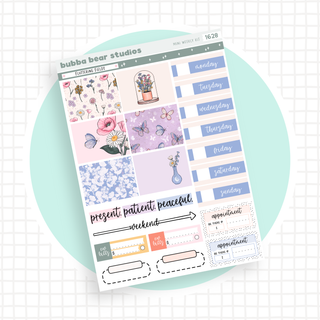 MINI - Fluttering Fields Page 1 - Deco and Date Covers Bubba Bear Studios MINI - Fluttering Fields Stationery