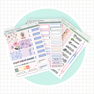 MINI - Fluttering Fields Full Mini Kit Bubba Bear Studios MINI - Fluttering Fields Stationery