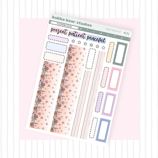 HOBONICHI COUSIN - Fluttering Fields Page II - Washi & Boxes Bubba Bear Studios HOBONICHI COUSIN - Fluttering Fields Stationery