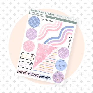 Hobonichi Cousin DAILY - Fluttering Fields Page 4 - Extras Bubba Bear Studios Hobonichi Cousin DAILY - Fluttering Fields Stationery