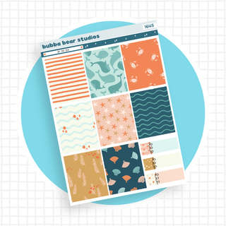 VERTICAL - By The Sea VERTICAL Page 1 - Full Boxes Bubba Bear Studios VERTICAL - By The Sea Stationery