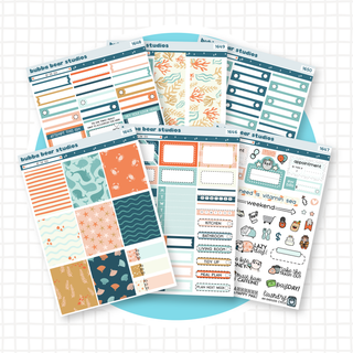 VERTICAL - By The Sea VERTICAL Full Kit Bubba Bear Studios VERTICAL - By The Sea Stationery