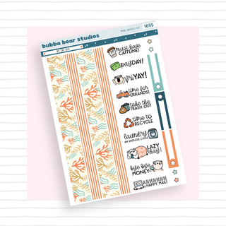 MINI - By The Sea Page 3 - Washi and Text Bubba Bear Studios MINI - By The Sea Stationery