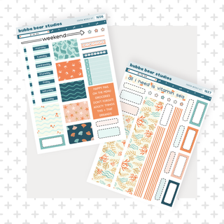 HOBONICHI COUSIN - By The Sea Full Hobonichi Cousin Kit Bubba Bear Studios HOBONICHI COUSIN - By The Sea Stationery