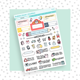 VERTICAL - Adorkable VERTICAL Page 3 - Icons Bubba Bear Studios VERTICAL - Adorkable Stationery