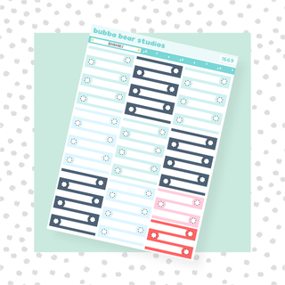VERTICAL - Adorkable VERTICAL Page 6 - Checklists Bubba Bear Studios VERTICAL - Adorkable Stationery