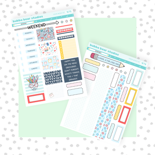 HOBONICHI COUSIN - Adorkable Full Hobonichi Cousin Kit Bubba Bear Studios HOBONICHI COUSIN - Adorkable Stationery