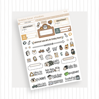 VERTICAL - Desert Sands VERTICAL Page 3 - Icons Bubba Bear Studios VERTICAL - Desert Sands Stationery