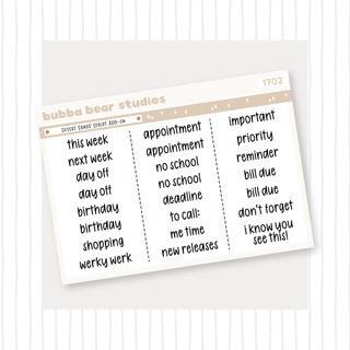 Desert Sands Script Add-On Bubba Bear Studios Desert Sands Script Add-On Stationery