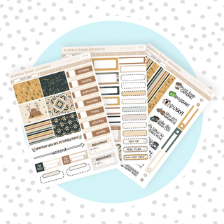 MINI - Desert Sands Full Mini Kit Bubba Bear Studios MINI - Desert Sands Stationery