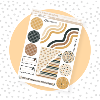 Hobonichi Cousin DAILY - Desert Sands Page 4 - Extras Bubba Bear Studios Hobonichi Cousin DAILY - Desert Sands Stationery