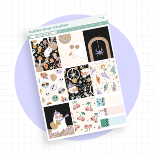 VERTICAL - It's All Boo-vy, Baby VERTICAL Page 1 - Full Boxes Bubba Bear Studios VERTICAL - It's All Boo-vy, Baby Stationery