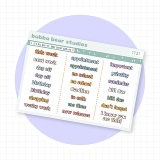 It's All Boo-vy, Baby Script Add-On Bubba Bear Studios It's All Boo-vy, Baby Script Add-On Stationery