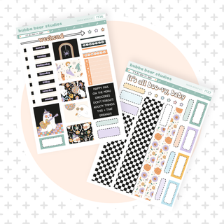 HOBONICHI COUSIN - It's All Boo-vy, Baby Full Hobonichi Cousin Kit Bubba Bear Studios HOBONICHI COUSIN - It's All Boo-vy, Baby Stationery