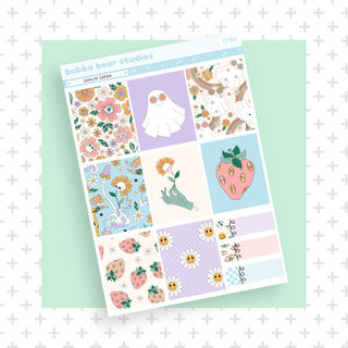 VERTICAL - Ghoulish Garden VERTICAL Page 1 - Full Boxes Bubba Bear Studios VERTICAL - Ghoulish Garden Stationery