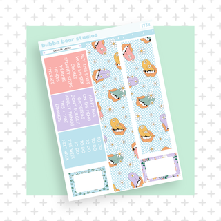 VERTICAL - Ghoulish Garden VERTICAL Page 5 - Washi and Headers Bubba Bear Studios VERTICAL - Ghoulish Garden Stationery