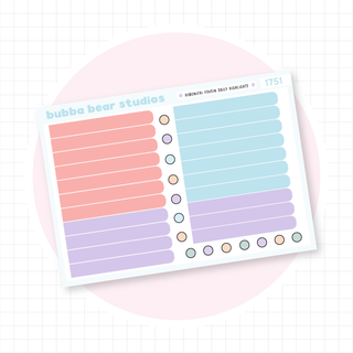 Hobonichi Cousin DAILY - Ghoulish Garden Bubba Bear Studios Hobonichi Cousin DAILY - Ghoulish Garden Stationery