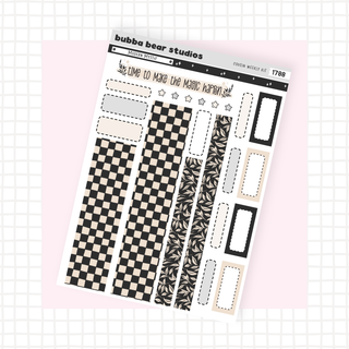 HOBONICHI COUSIN - Modern Mystic Page II - Washi & Boxes Bubba Bear Studios HOBONICHI COUSIN - Modern Mystic Stationery