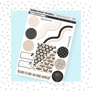 Hobonichi Cousin DAILY - Modern Mystic Page 4 - Extras Bubba Bear Studios Hobonichi Cousin DAILY - Modern Mystic Stationery