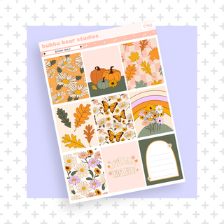 VERTICAL - Autumn Frolic VERTICAL Page 1 - Full Boxes Bubba Bear Studios VERTICAL - Autumn Frolic Stationery