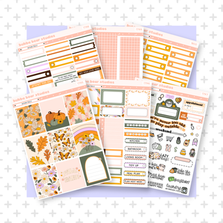 VERTICAL - Autumn Frolic VERTICAL Full Kit Bubba Bear Studios VERTICAL - Autumn Frolic Stationery