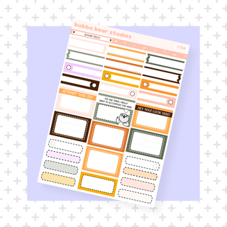 VERTICAL - Autumn Frolic VERTICAL Page 4 - Functional Boxes Bubba Bear Studios VERTICAL - Autumn Frolic Stationery