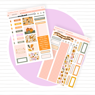 HOBONICHI COUSIN - Autumn Frolic Full Hobonichi Cousin Kit Bubba Bear Studios HOBONICHI COUSIN - Autumn Frolic Stationery