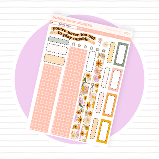 HOBONICHI COUSIN - Autumn Frolic Page II - Washi & Boxes Bubba Bear Studios HOBONICHI COUSIN - Autumn Frolic Stationery