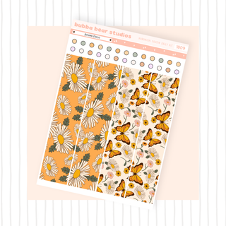 Hobonichi Cousin DAILY - Autumn Frolic Page 2 - Washi & Checklist Circles Bubba Bear Studios Hobonichi Cousin DAILY - Autumn Frolic Stationery