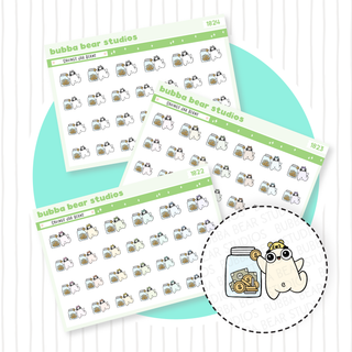 Savings Jar Beans Buy All (Set of 3) Bubba Bear Studios Savings Jar Beans Stationery