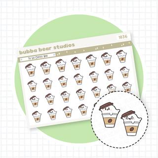 To Go Coffee Boo Bubba Bear Studios To Go Coffee Boo Stationery