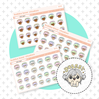 Yasss Babes Bubba Bear Studios Yasss Babes Stationery