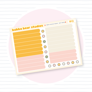 Hobonichi Cousin DAILY - Groovy Christmas Bubba Bear Studios Hobonichi Cousin DAILY - Groovy Christmas Stationery