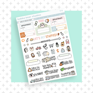 VERTICAL - Grab Yo Stretchy Pants VERTICAL Page 3 - Icons Bubba Bear Studios VERTICAL - Grab Yo Stretchy Pants Stationery