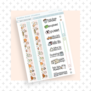 MINI - Grab Yo Stretchy Pants Page 3 - Washi and Text Bubba Bear Studios MINI - Grab Yo Stretchy Pants Stationery