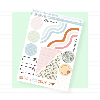 Hobonichi Cousin DAILY - Grab Yo Stretchy Pants Page 4 - Extras Bubba Bear Studios Hobonichi Cousin DAILY - Grab Yo Stretchy Pants Stationery