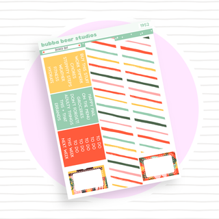 VERTICAL - Decked Out VERTICAL Page 5 - Washi and Headers Bubba Bear Studios VERTICAL - Decked Out Stationery